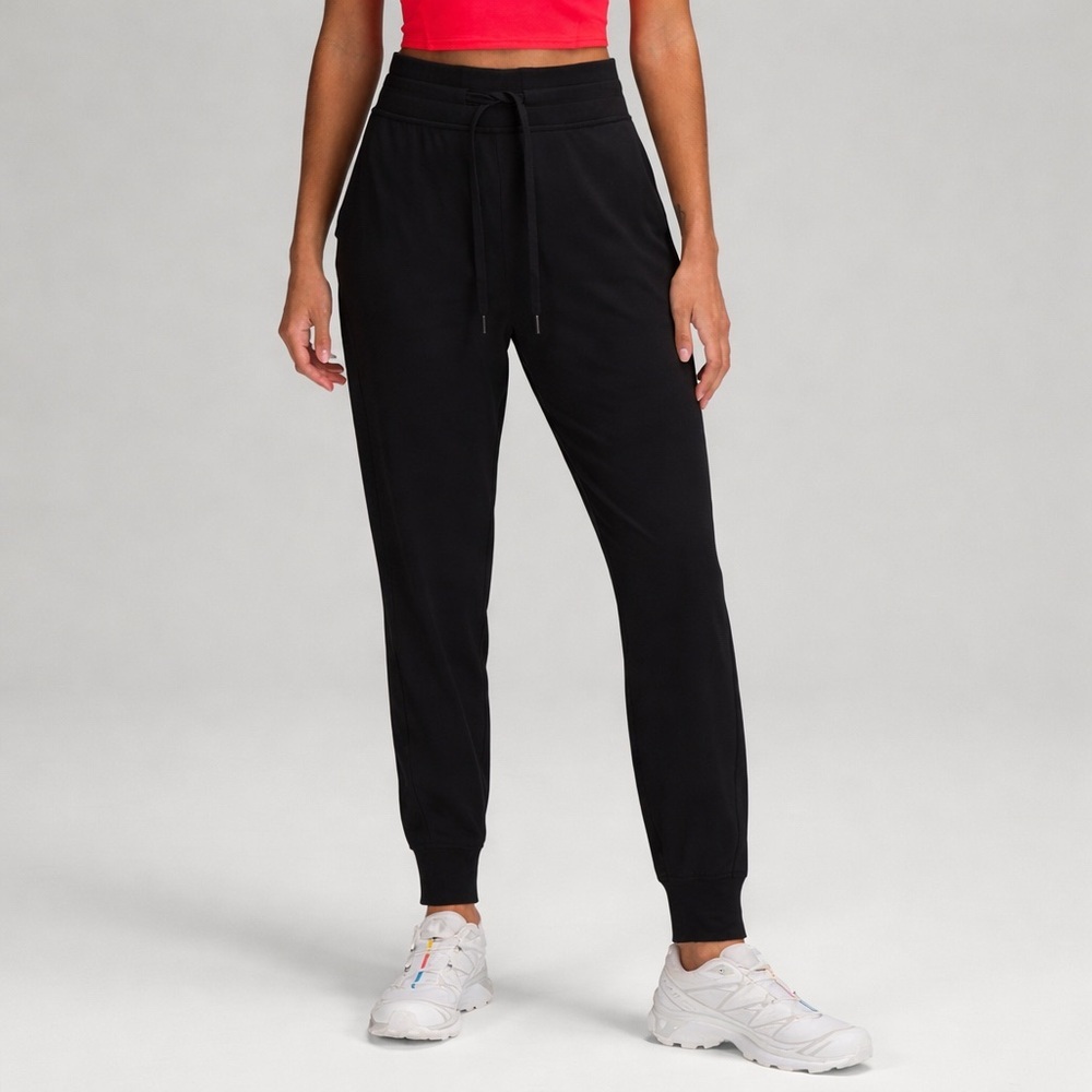 Lululemon Ready to Rulu High-Rise Black Joggers Full Length Size 10
